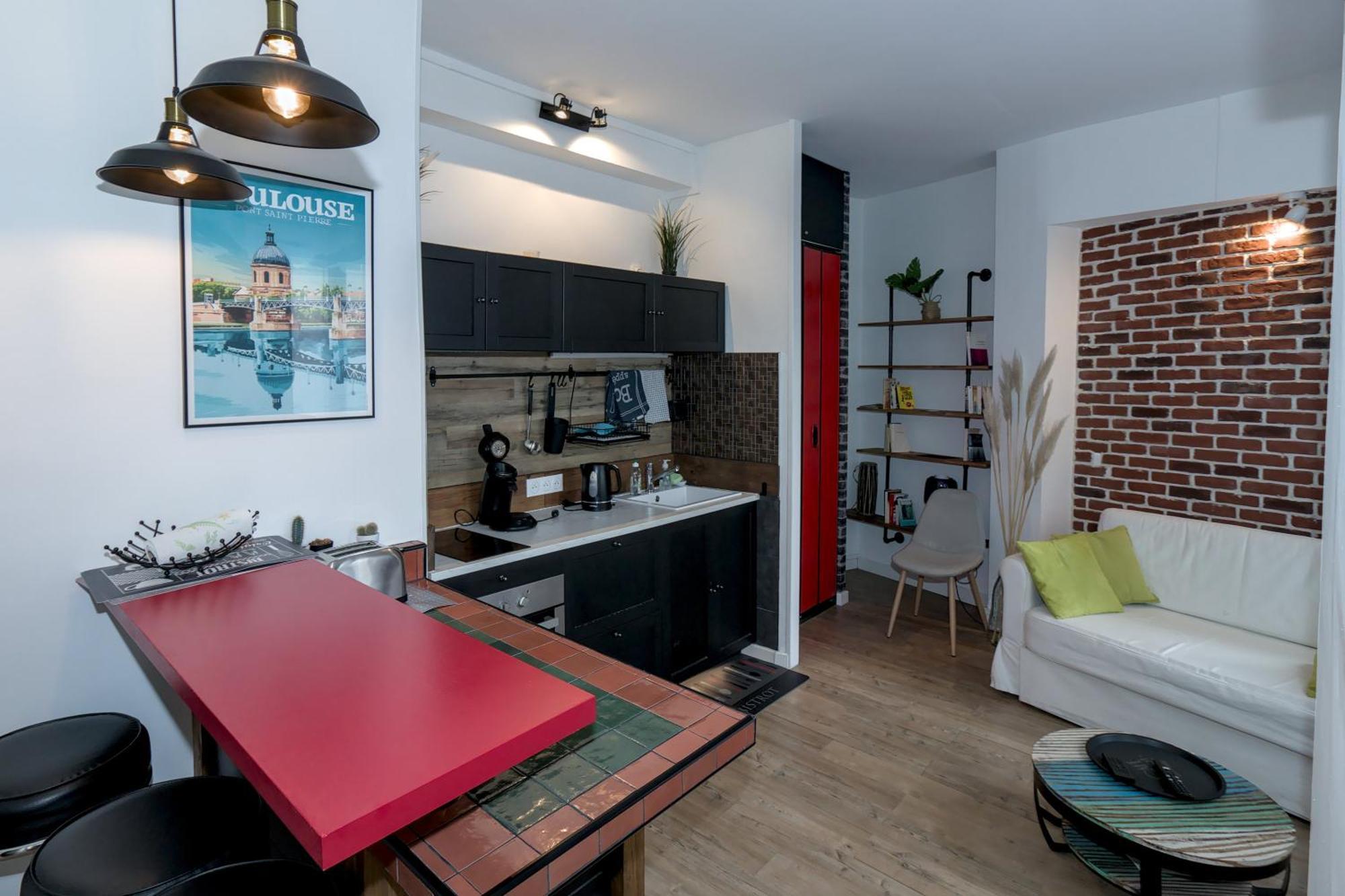 Le Nid D'Orient Entre Matabiau Et Capitole Parking Apartment Toulouse Luaran gambar
