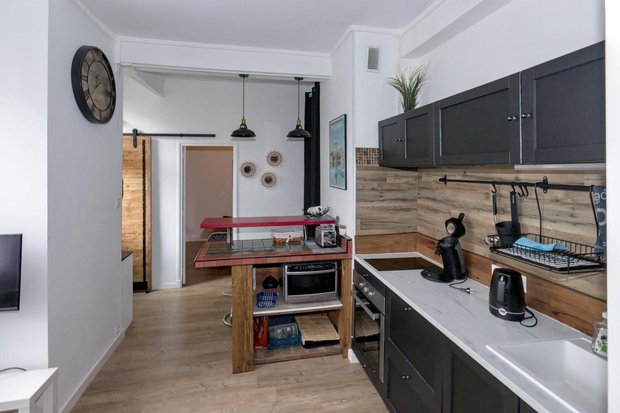 Le Nid D'Orient Entre Matabiau Et Capitole Parking Apartment Toulouse Luaran gambar